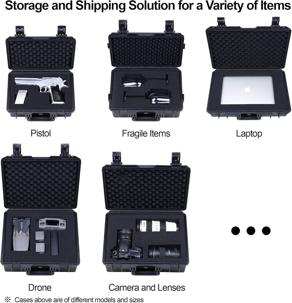Waterproof Hard Case with Customizable Foam Insert O11079