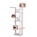89-Inch Seven Levels Real Wood Cat Tree U4667