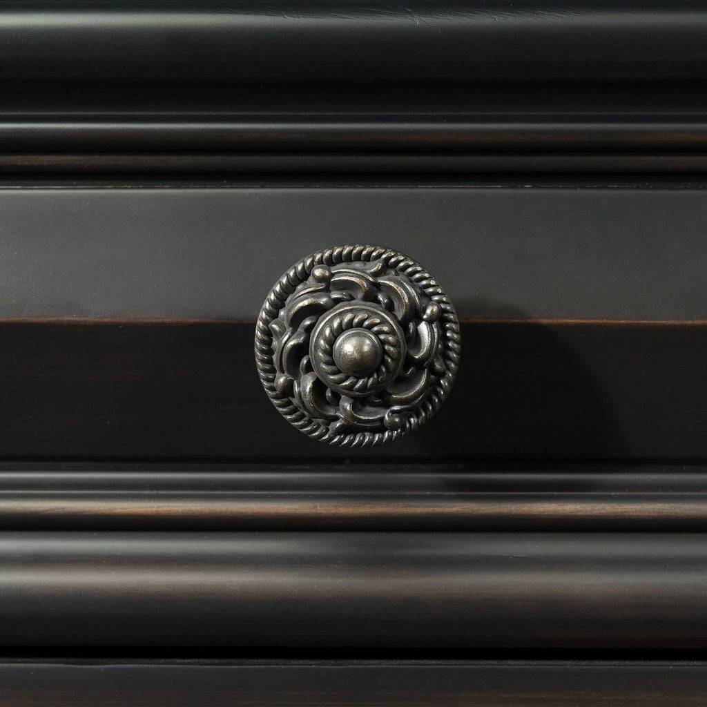6 Drawer Chest in Antique Black A8961