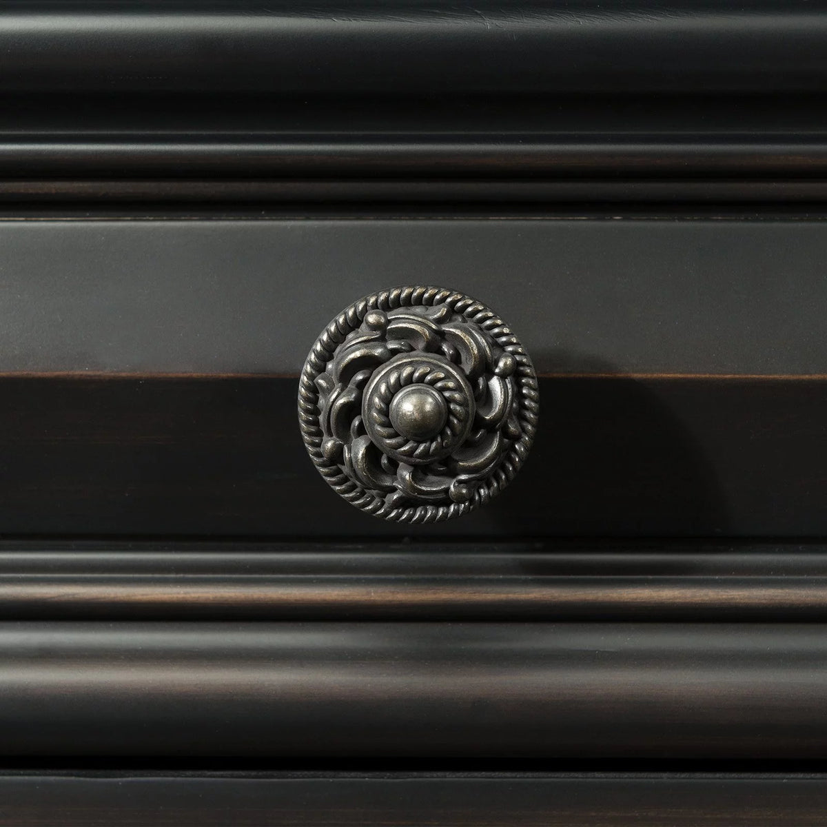 6 Drawer Chest in Antique Black A8961