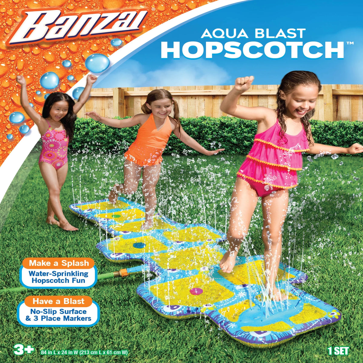 Hopscotch Sprinkler Game with No-Slip Surface U574