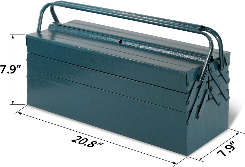 17 Inch Metal Cantilever Tool Box K8973
