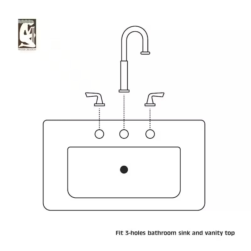 8 in. 2-Handle High Arc Lavatory Faucet in Polished Nickel Q19868