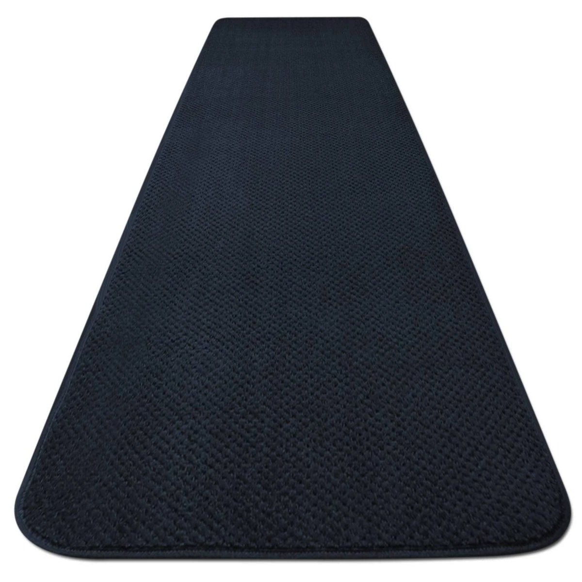 Navy Blue Skid-Resistant Carpet Runner R852446