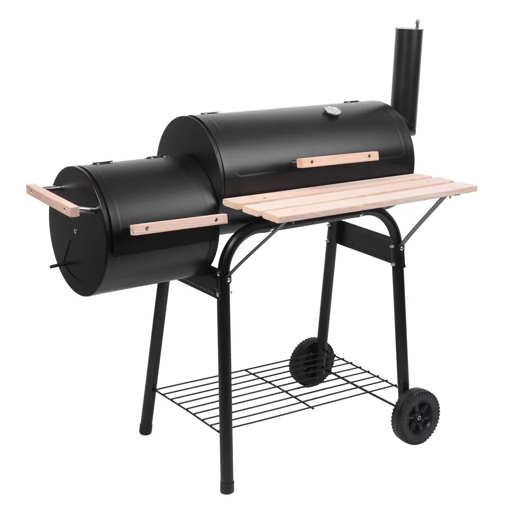 Charcoal Grill Offset Smoker Q557