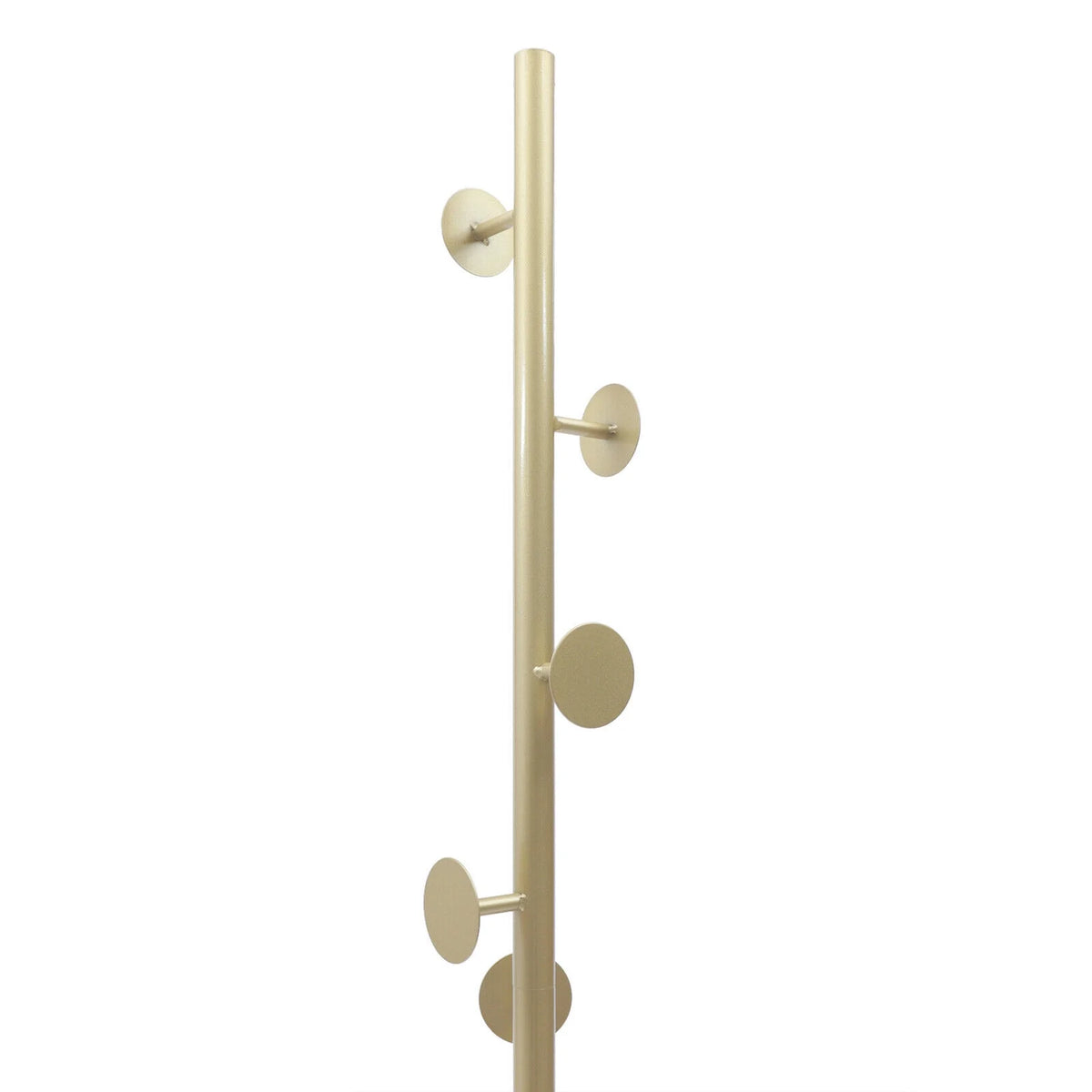 Modern Metal Coat Rack with Marble Base L22206