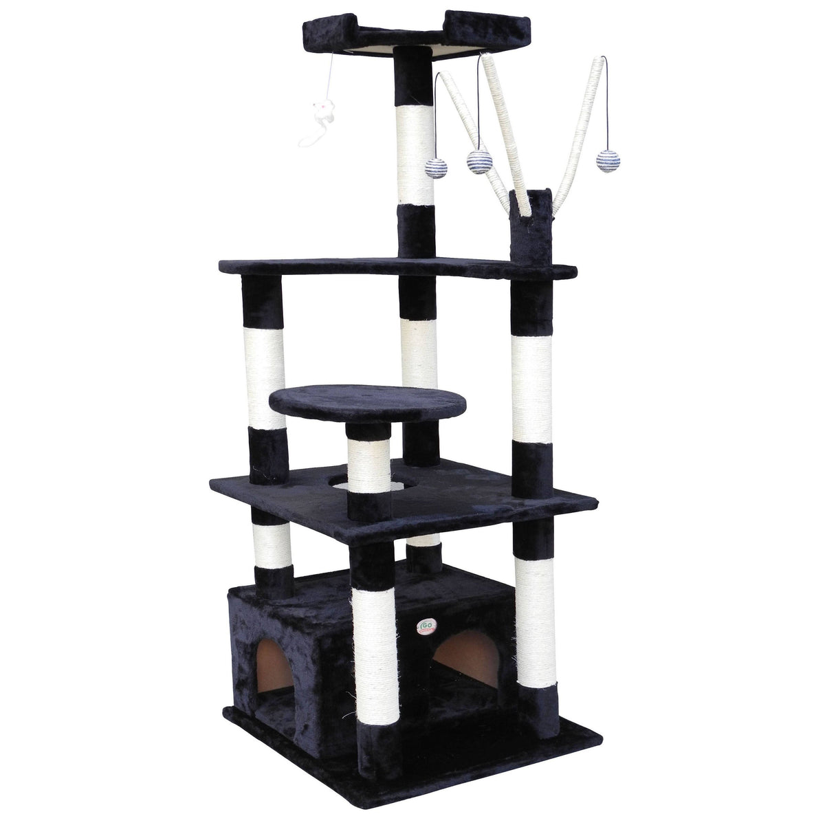 Black Cat Tree I5069