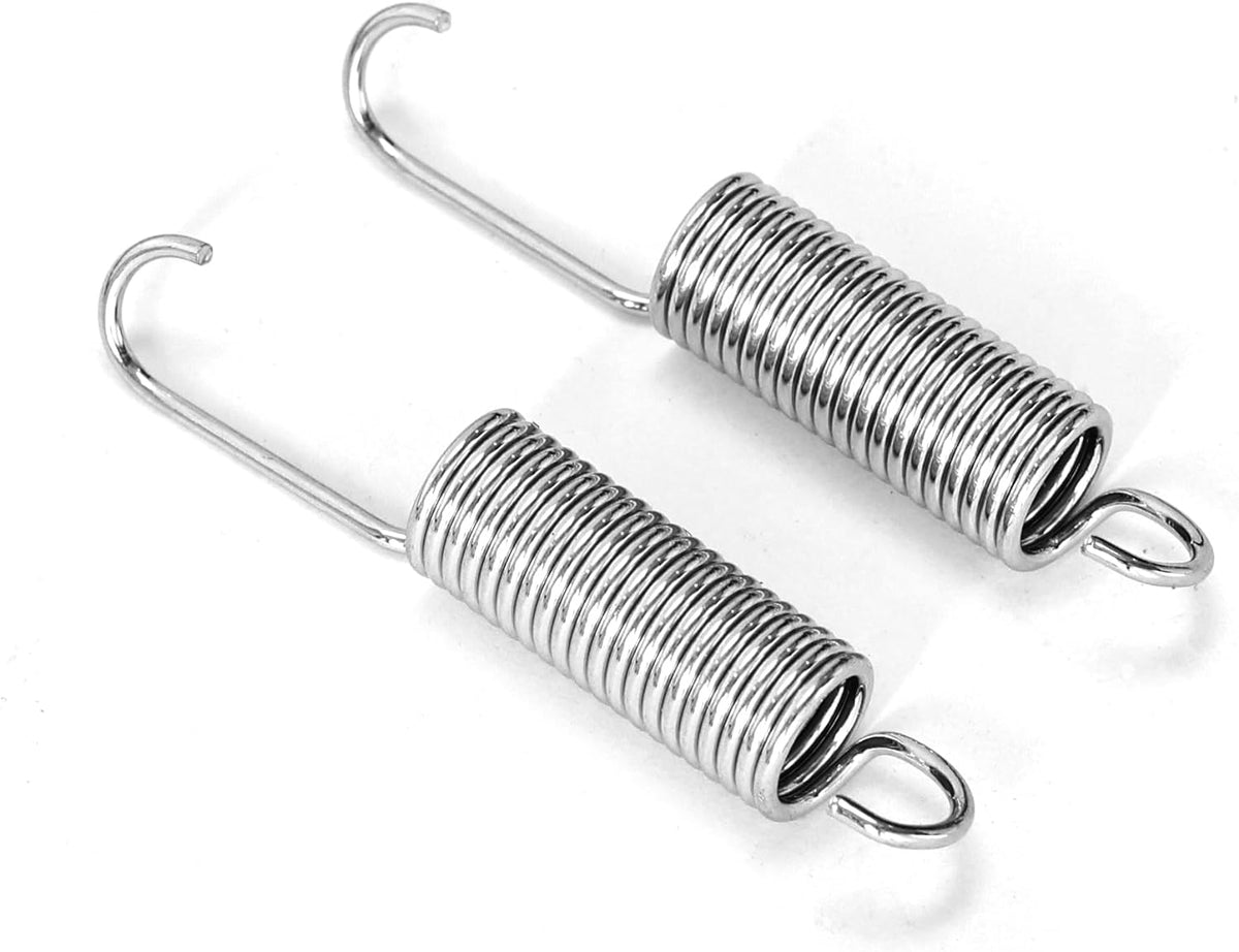 3-5/8 inch Overall Length Recliner Sofa Chair Mechanism Tension Springs Replacement Long Neck Hook [Pack of 2] Y1674
