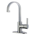Polished Chrome Single-Handle Bathroom Faucet O701