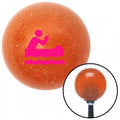 Pink Orange Metal Flake Shift Knob with M16 x 1.5 Insert P60798
