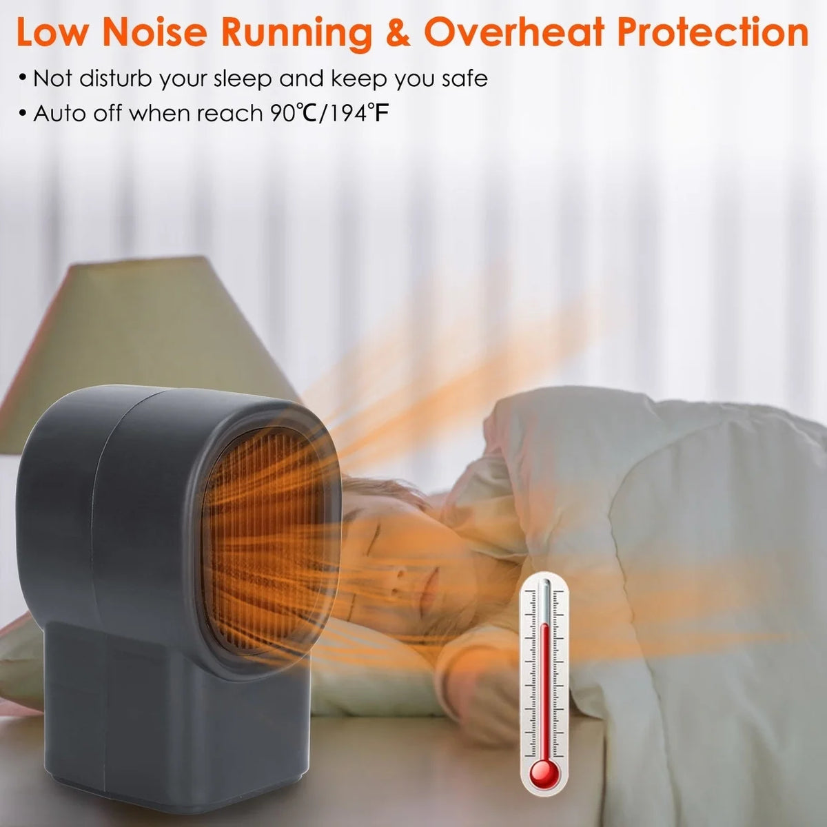 Portable Electric Space Heater J729998