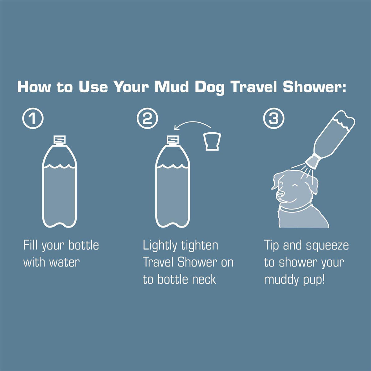 Dog Travel Shower A5107