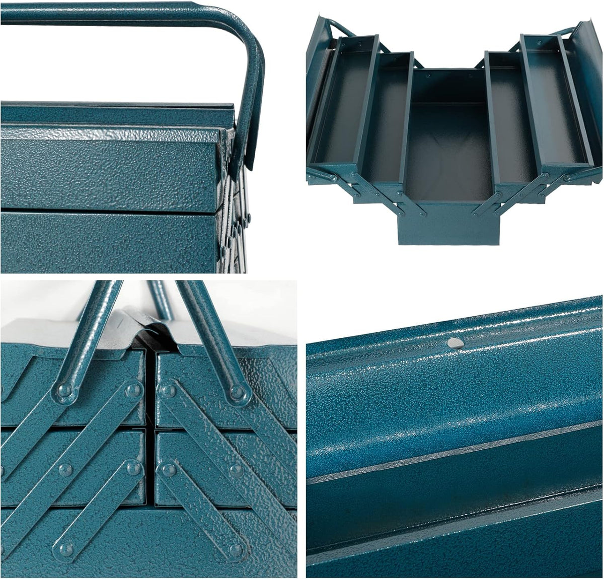 17 Inch Metal Cantilever Tool Box K8973