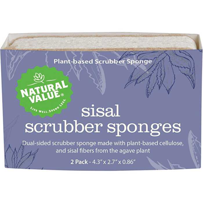 Sisal Scrubber Sponge 2pk Z968994