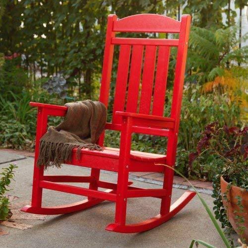 Sunset Red Rocking Chair X38750
