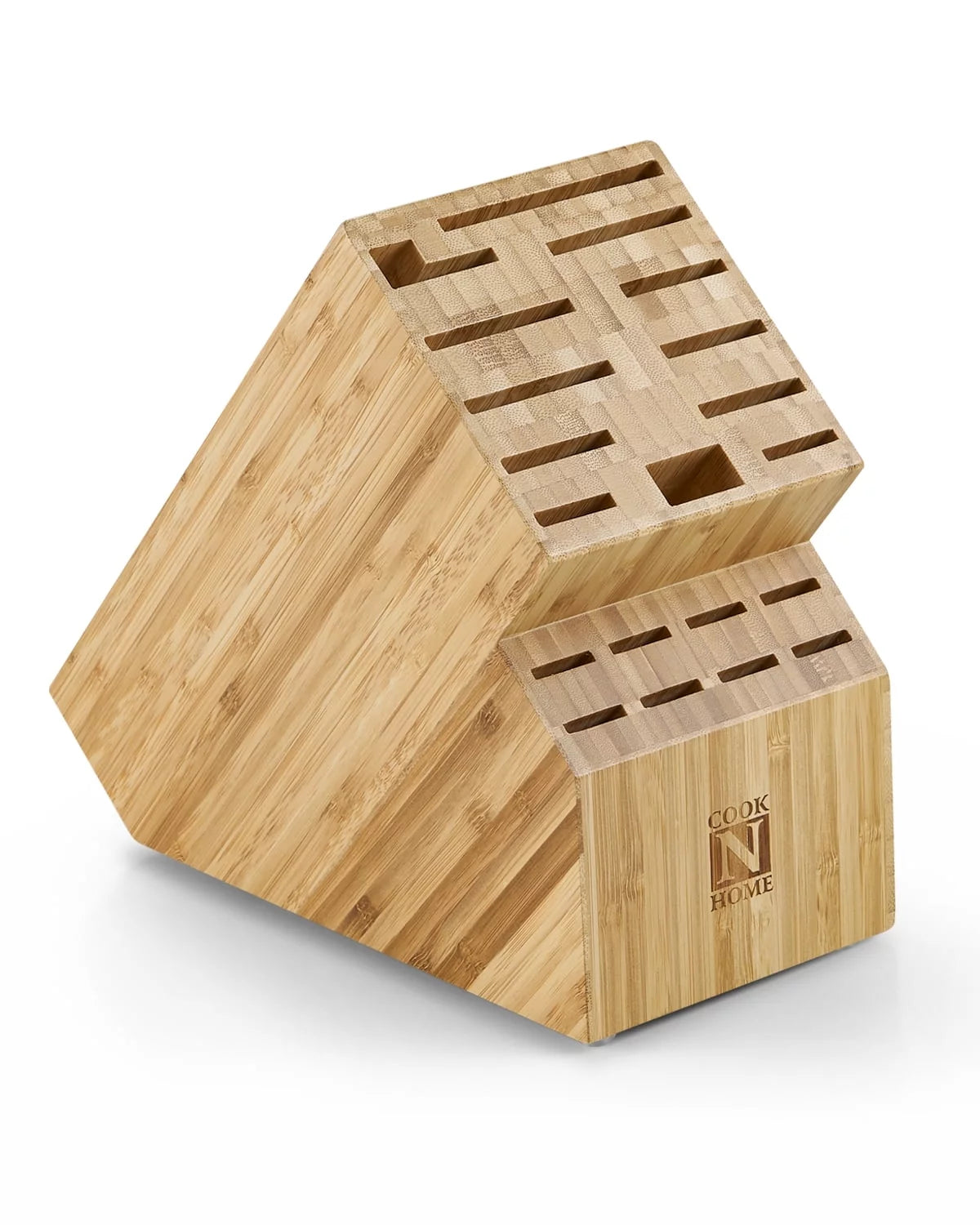 Bamboo 20 Slot Knife Storage Block K392