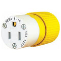 Blade Connector, Yellow/White, 15A, Marine U759