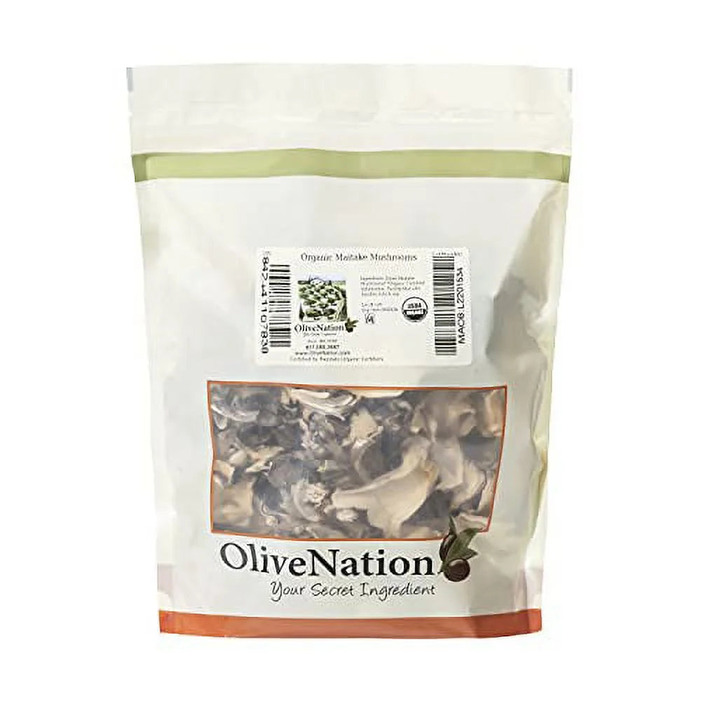 Organic Dried Maitake Mushroom Pieces, 8 Ounces A29122