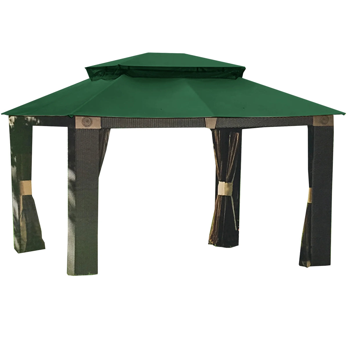 Green Replacement Canopy Top Cover for 10' x 12' Gazebo K7503