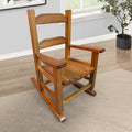 Kids Rocker High Back All Weather Slatted C6715