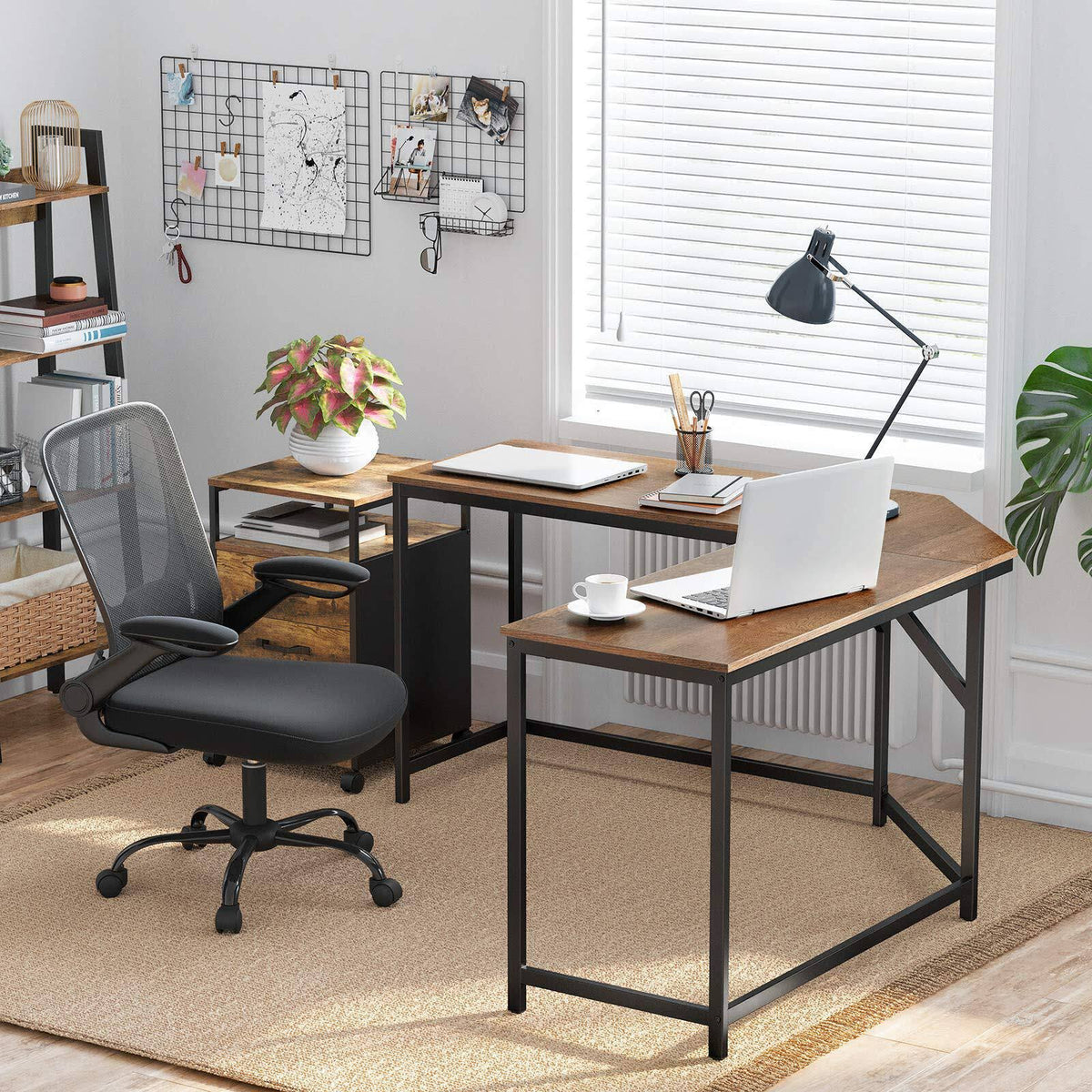 L-Shaped Corner Computer Desk L247789