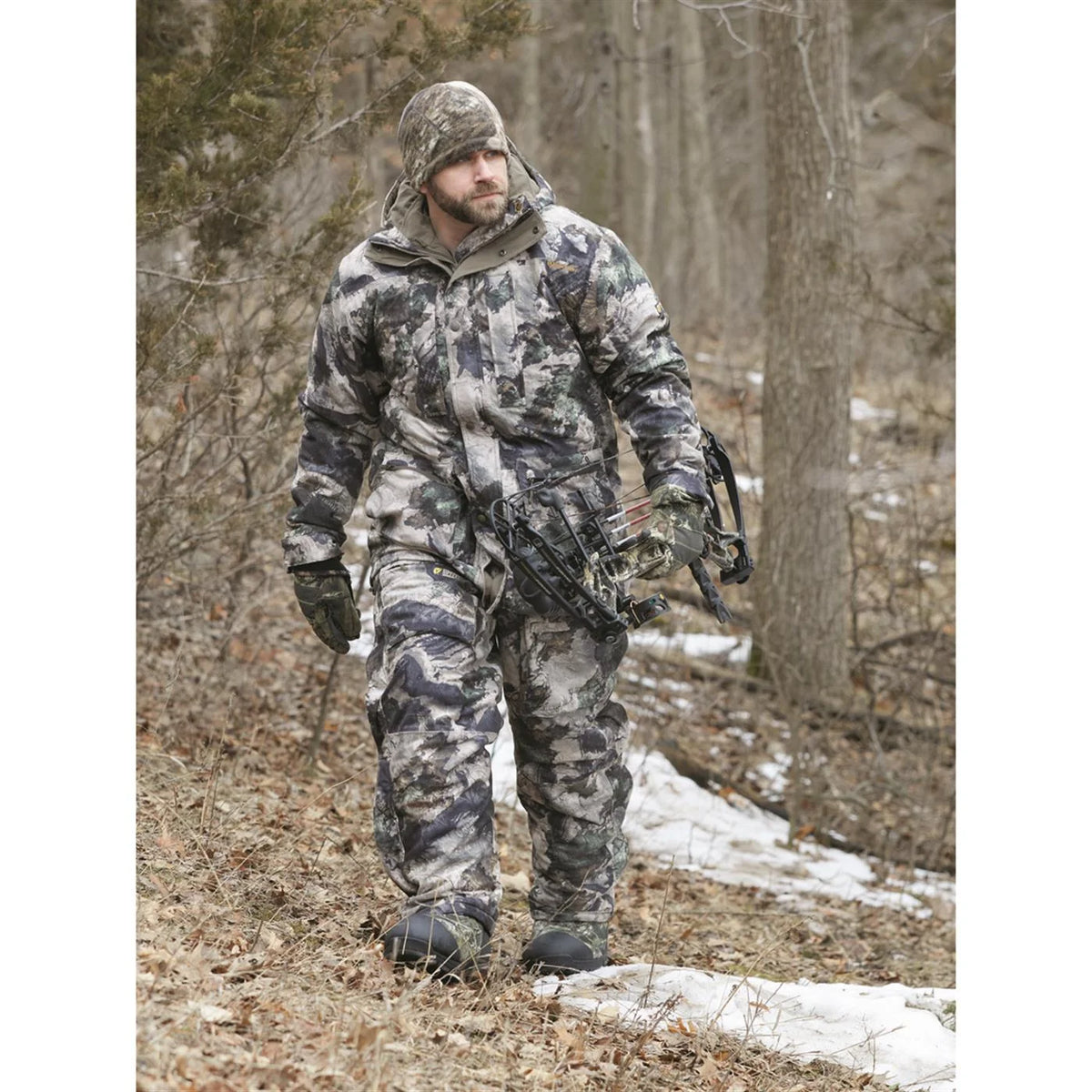 Waterproof Insulated Camo Hunting Overalls S765600