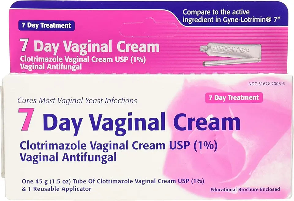 Clotrimazole 7 Vaginal Cream 45 g Pack of 2 P77215