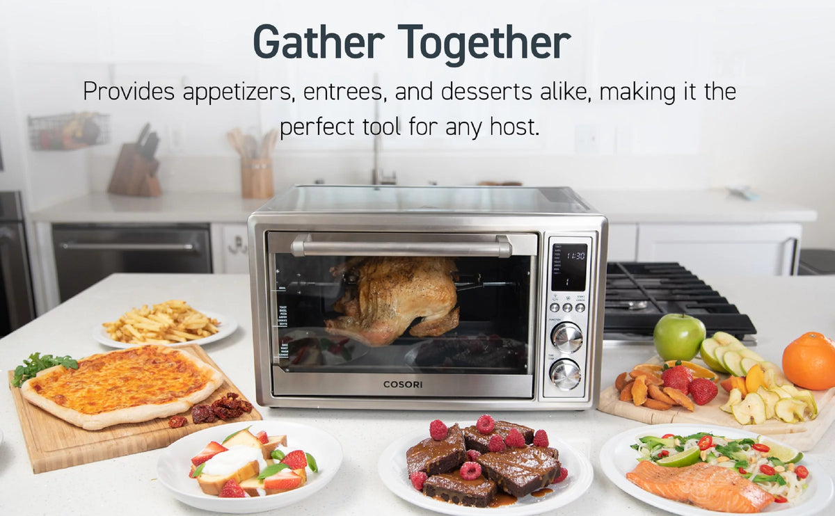 32QT Stainless Steel Convection Toaster Oven Air Fryer P8069