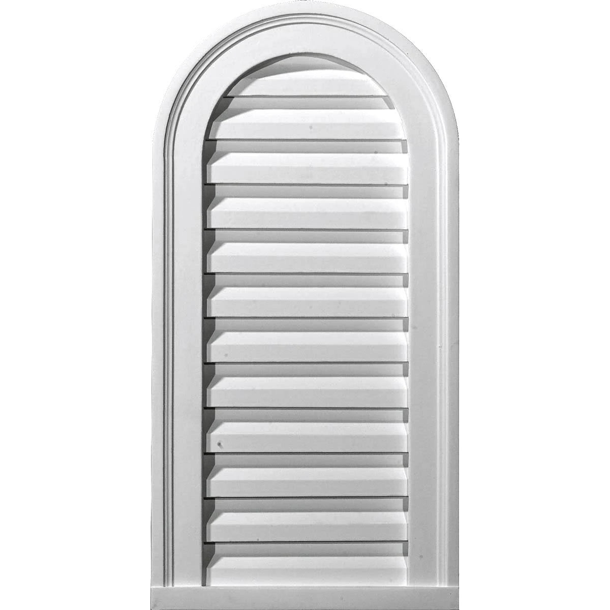 Cathedral Urethane Gable Vent Louver J348