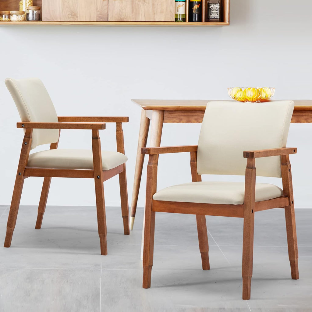 Grey Fabric Wood Dining Chairs S4050