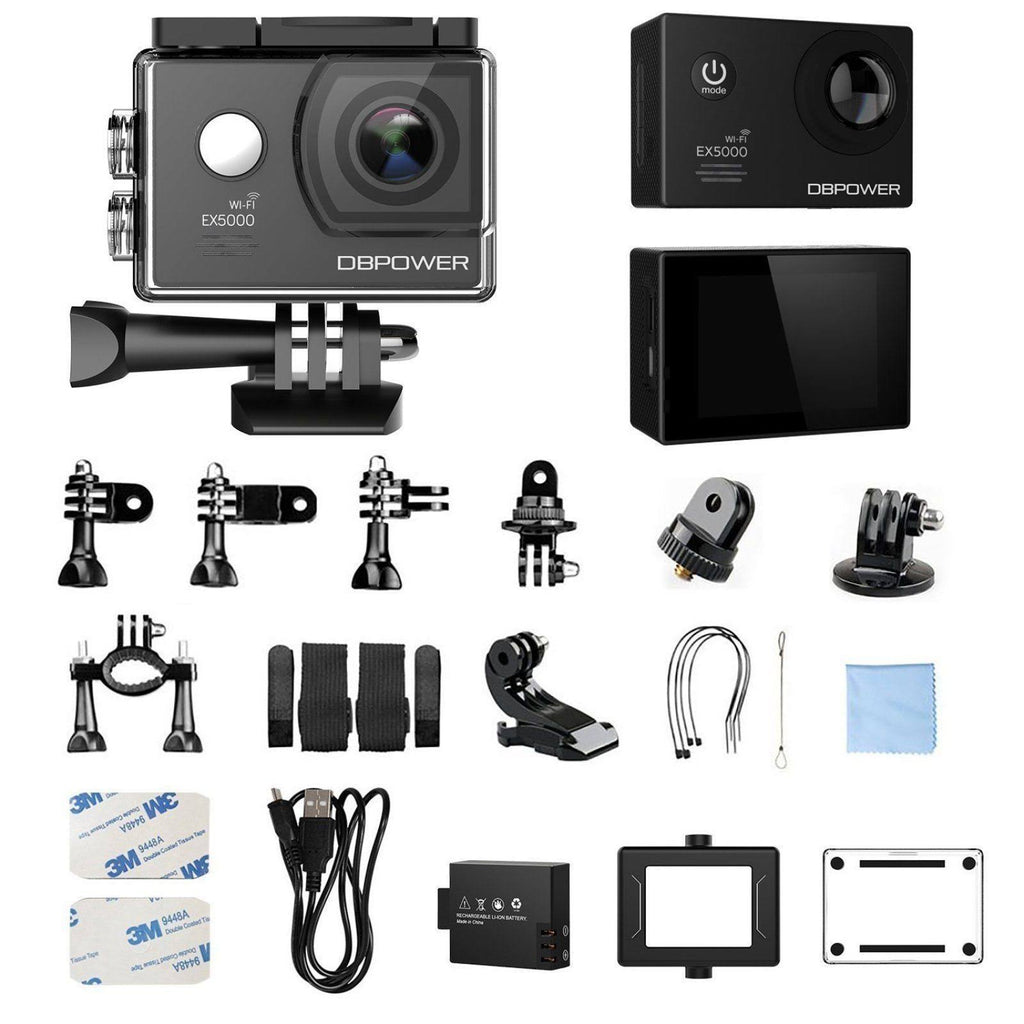 14MP 1080p HD WiFi Waterproof Sports Cam B4589