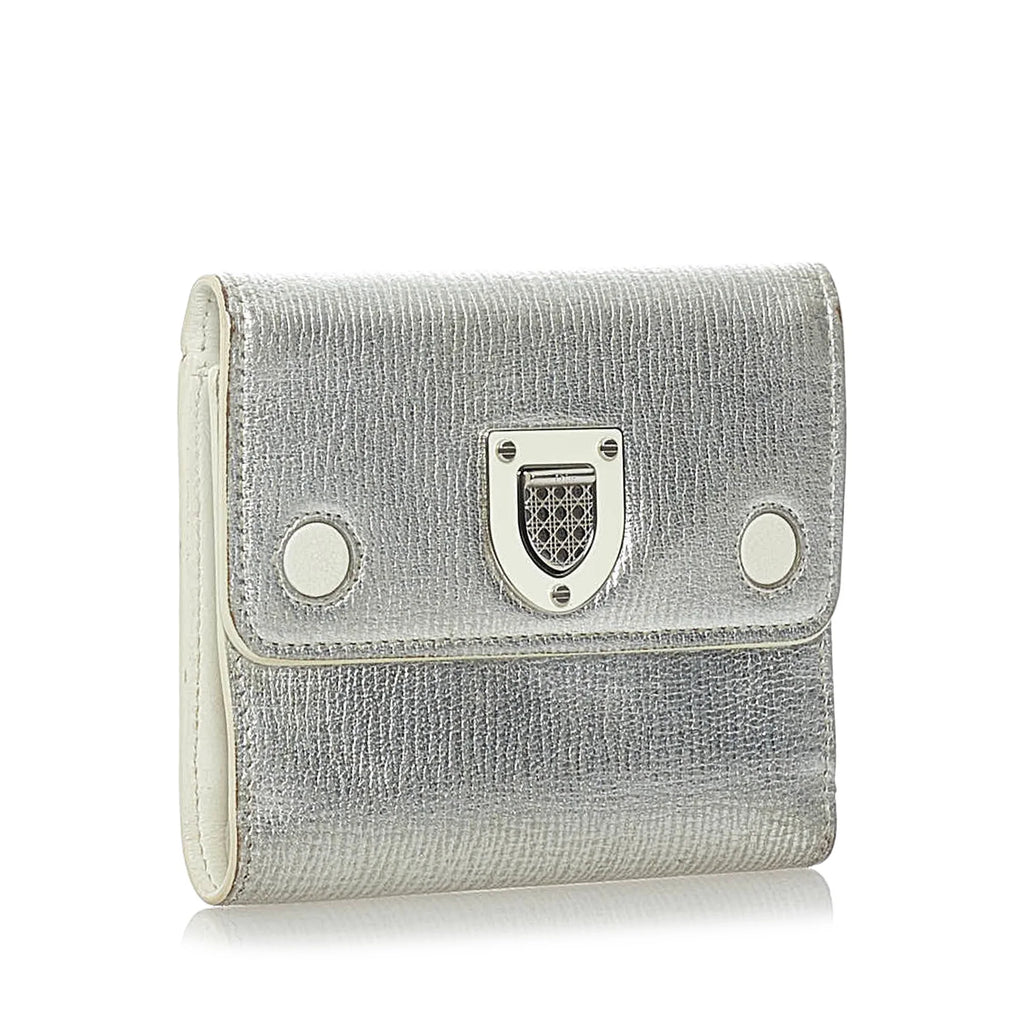 Pre-Owned Calf Leather Small Wallet L42219