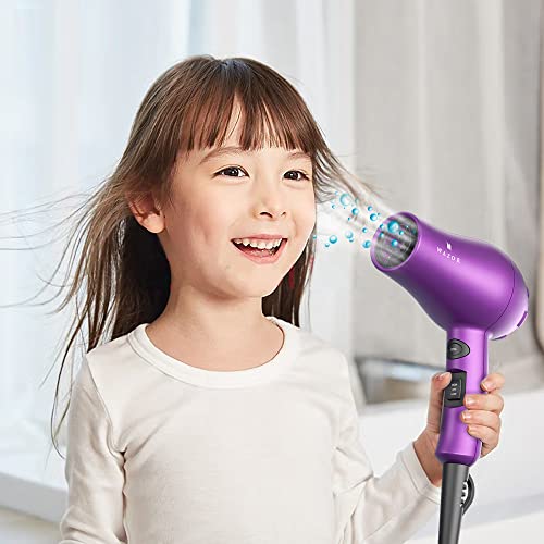 Compact 1000W Blow Dryer with Concentrator, Purple V398930