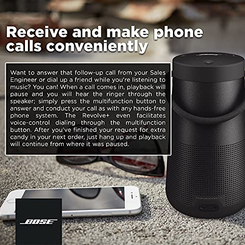 Black Portable Bluetooth Speaker with 360 Degree Sound E57328