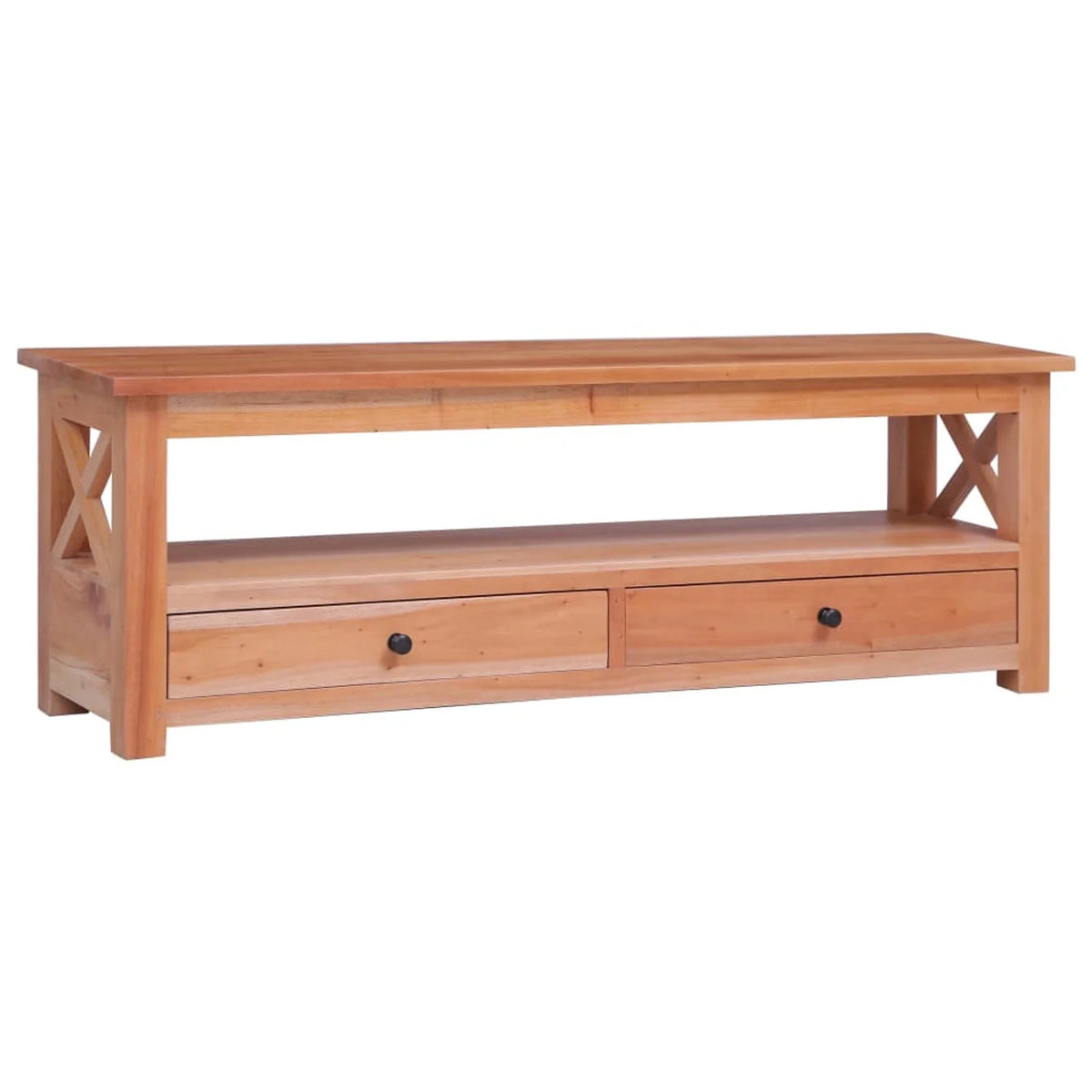 Solid Mahogany Wood TV Cabinet U941515