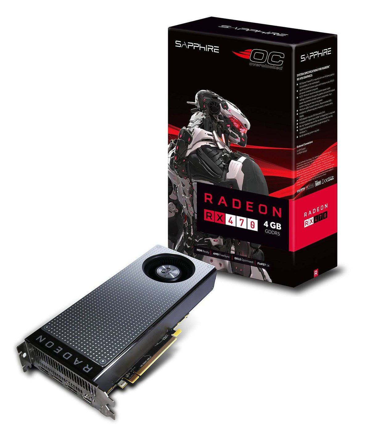 Radeon RX 470 4GB GDDR5 PCI-E HDMI Q47591