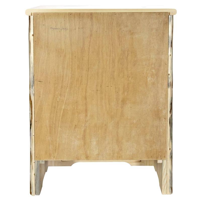 Accent Cabinet with Laser Engraved Design S35019