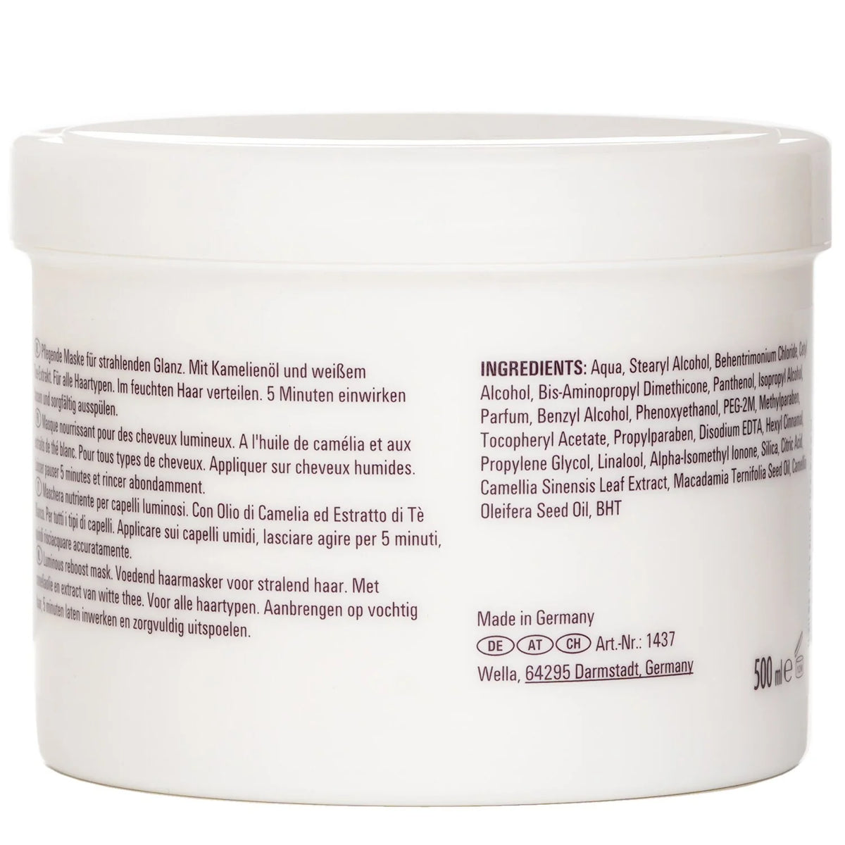 Oil Reflections Luminous Reboost Mask 500ml S281