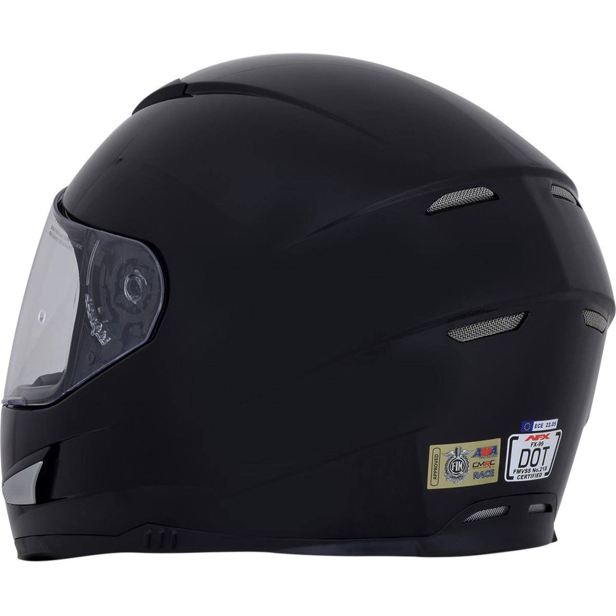 Gloss Black Solid Helmet B5525