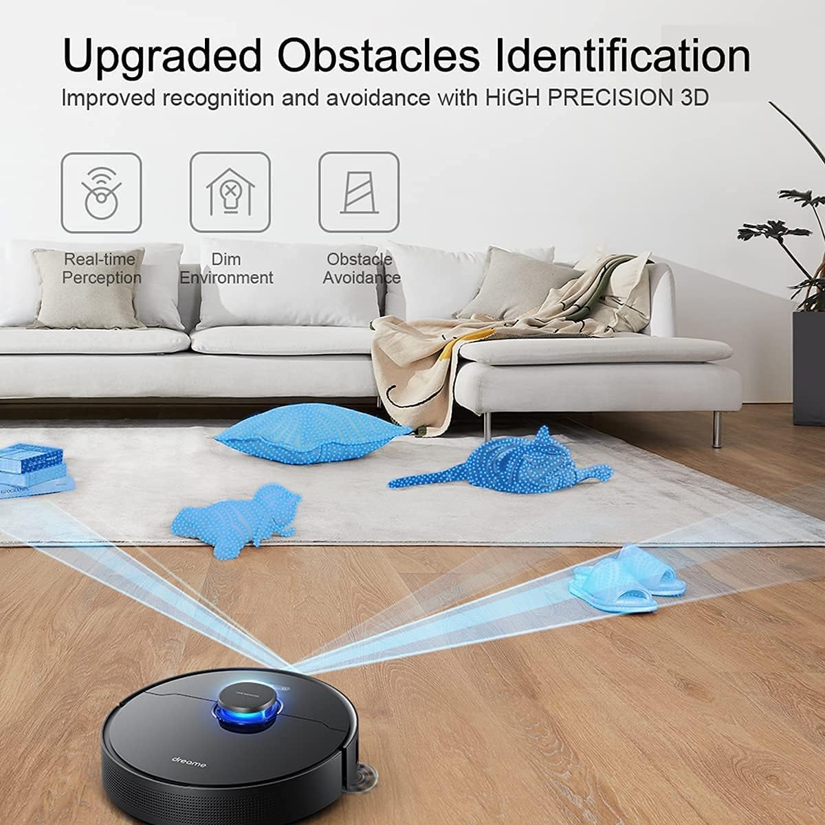 2-in-1 Robot Vacuum and Mop G7545
