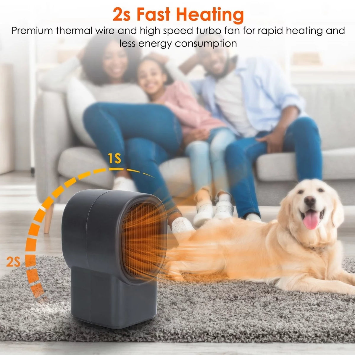 Portable Electric Space Heater J729998