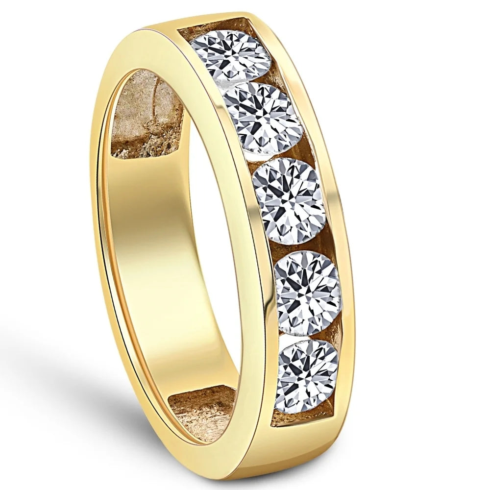 14K Gold Diamond Wedding Ring Q56611