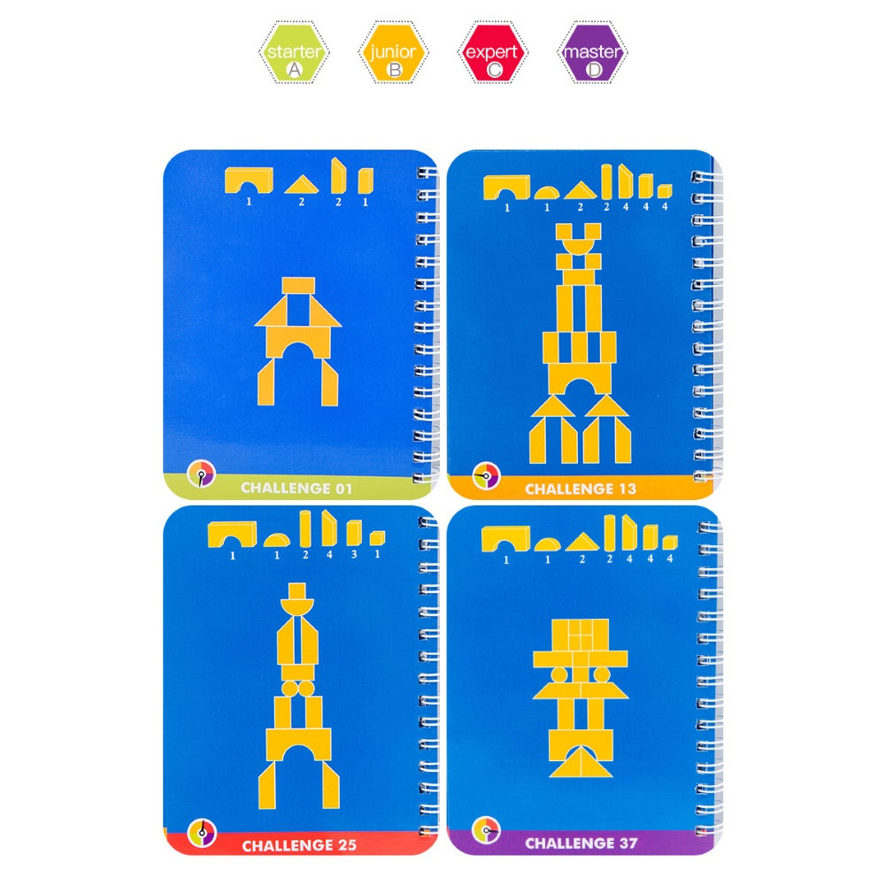 Multicolor Wooden Balance Building Blocks Stacking Toy P49609