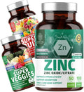 Super Fruits & Veggies Supplement and Zinc 50mg 2 Pack I2052