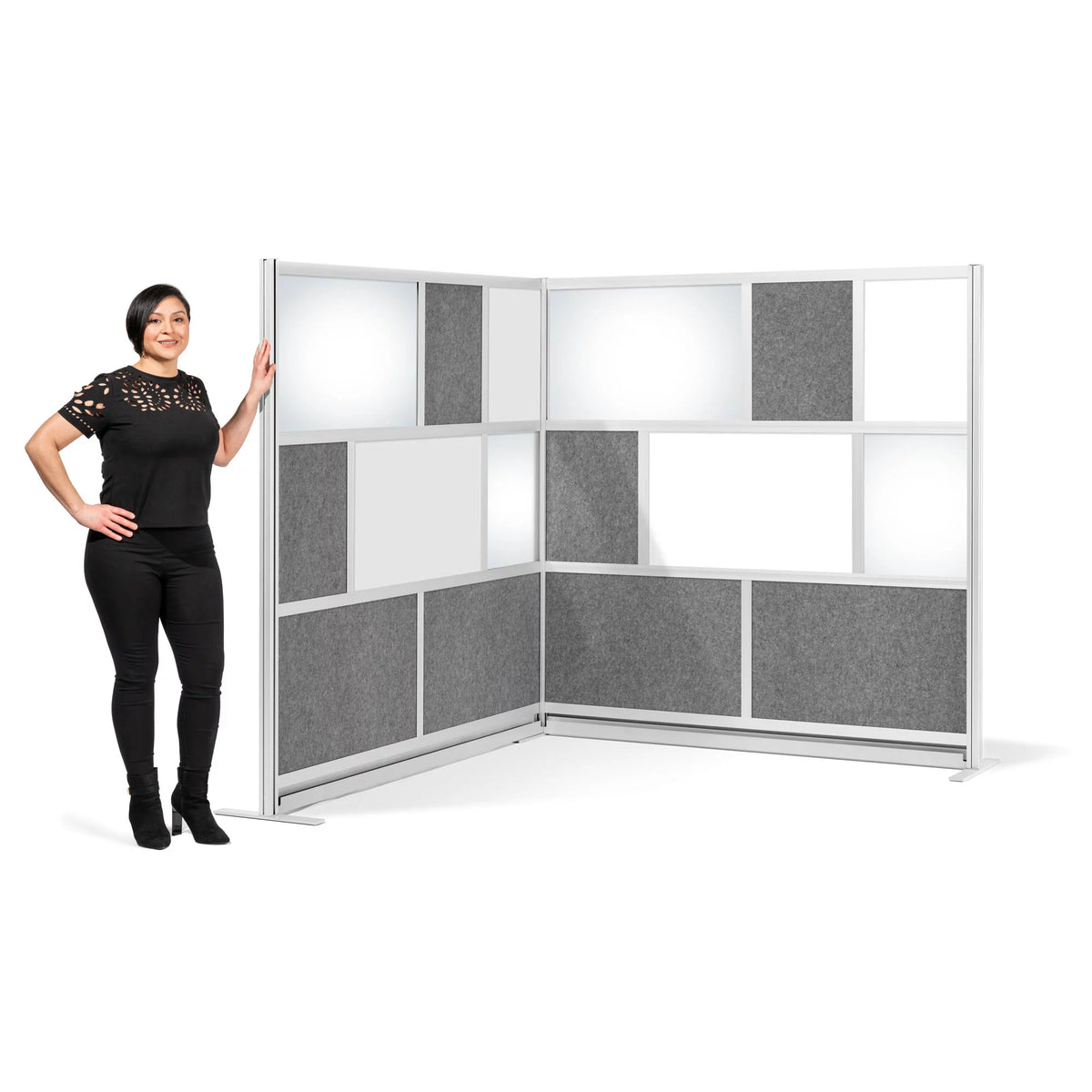 Modular Expandable Office Partition Wall System P465