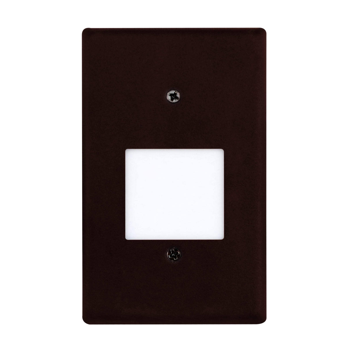3 Pack White Angled Louver Step Light with Vertical/Horizontal Plate U8324