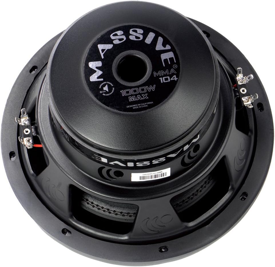 10 Inch 1000 Watt Dual 4 Ohm Car Subwoofer F5967