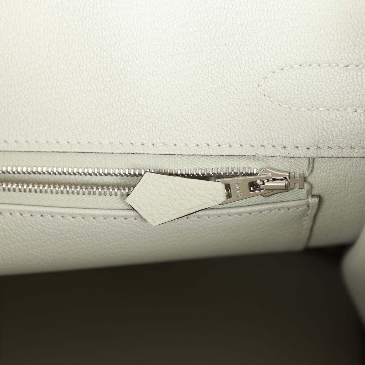 Birkin 30 Gris Neve Togo Palladium Hardware O894