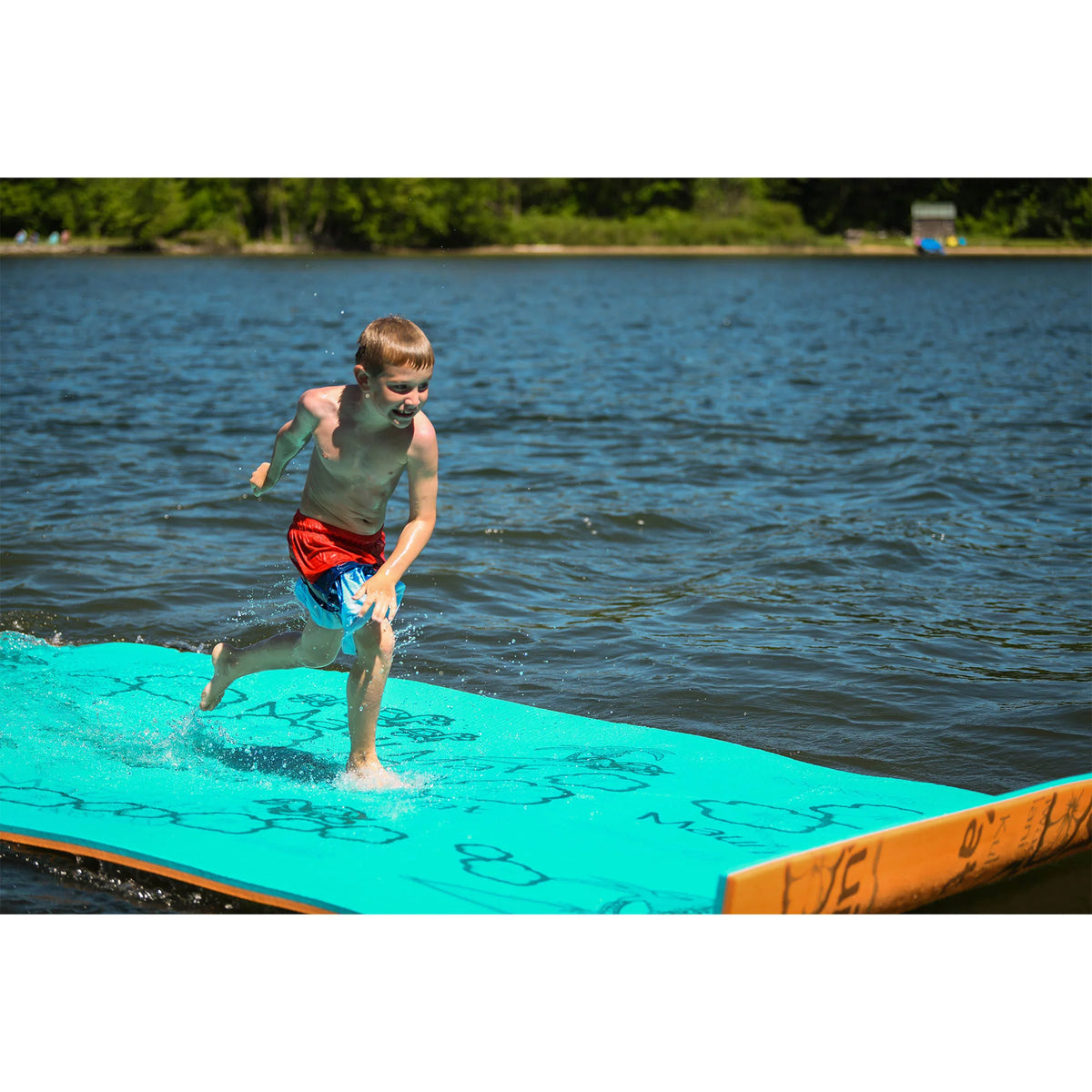 14 Ft Floating Foam Island Mat Z255