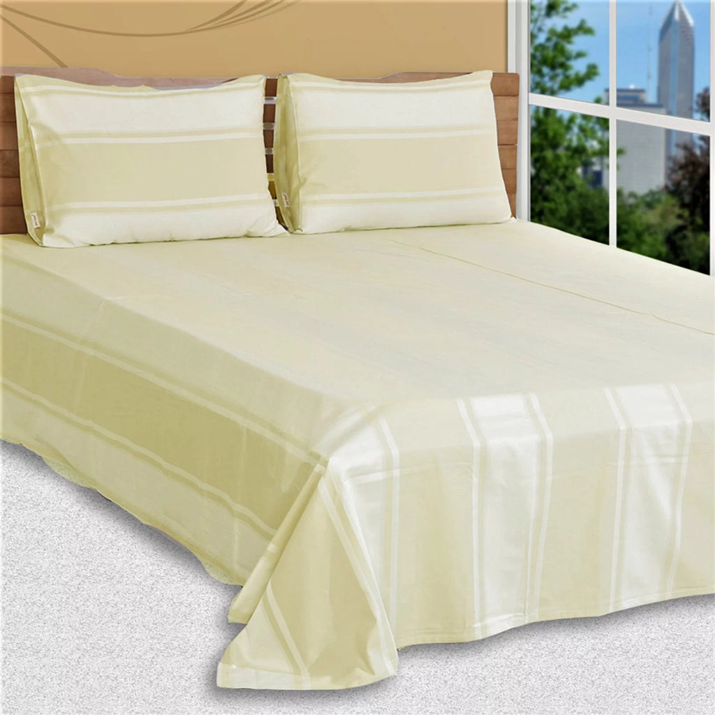 100% Egyptian Cotton Jacquard Damask 4 Piece Sheet Set V854